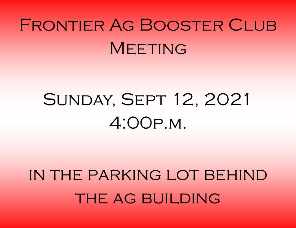 AG Booster Club