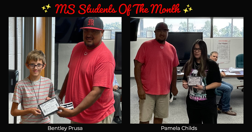 MS Students of the Month